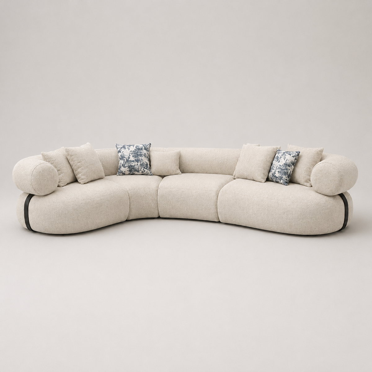Canape Angle Gauche Hera Coloris Blanc Casse